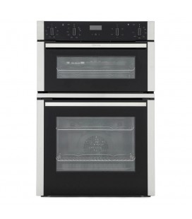 NEFF U1ACE2HN0B Electric CircoTherm Double Oven Oven - BLACK/STEEL - A Energy Rated