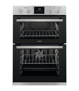 Zanussi ZOA35660XK Built In Electric Double Oven - Stainless Steel - A Energy Rated