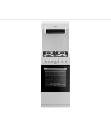 Blomberg GGS9151W 50cm Single Oven Gas Cooker - White