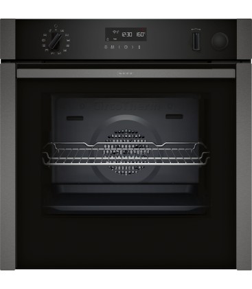 N 50, Built-in oven with added steam function, 60 x 60 cm, Graphite-Grey