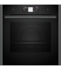 N 90, Built-in oven with added steam function, 60 x 60 cm, Graphite-Grey
