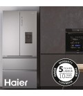 Haier HCR3818ENMM 83.3cm Total No Frost Multi Door Fridge Freezer - Inox